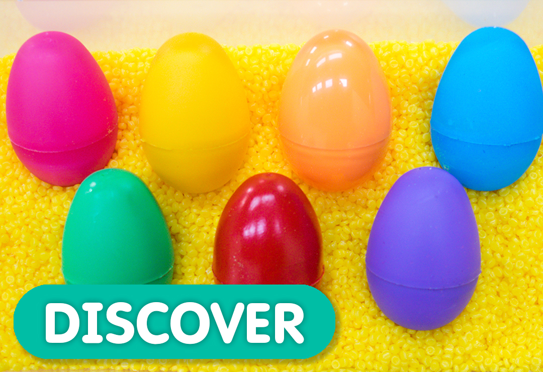 Learn Colors With Surprise Eggs - Super Simple