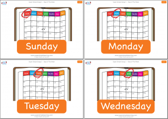Days Of The Week - Super Simple Songs