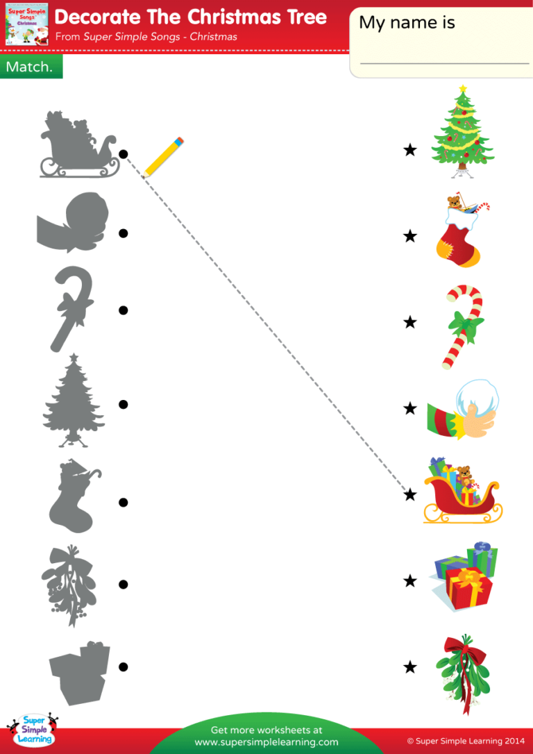 Super simple christmas. Worksheet Рождество. Christmas matching Worksheet. Christmas Worksheets for Kids. Christmas Worksheets Match.