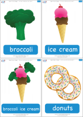 Do You Like Broccoli Ice Cream? Flashcards - Super Simple