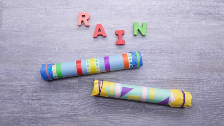 Rainstick Craft - Super Simple