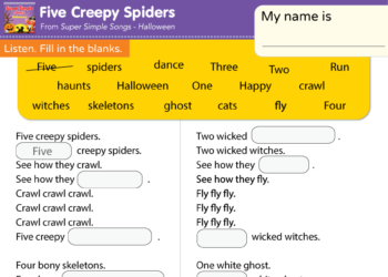 The Creepy Crawly Spider - song and lyrics by Super Simple Songs