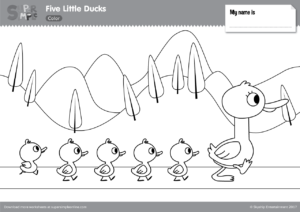 Five Little Ducks Super Simple Songs