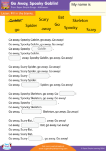 Go Away, Spooky Goblin! - Super Simple Songs