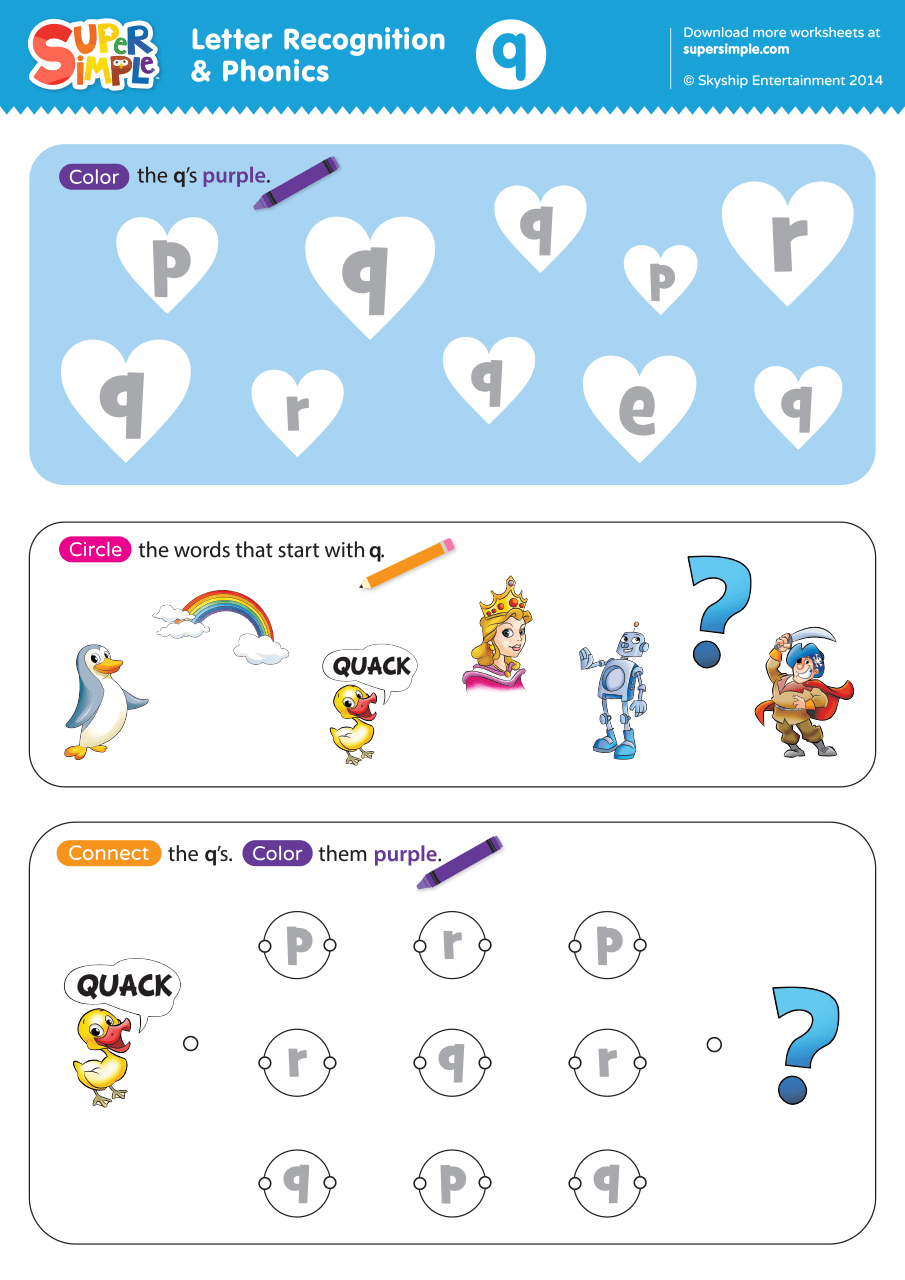 Find The Letter Q Worksheet All Kids Network Letter Q Worksheets Flash Cards Coloring Pages 