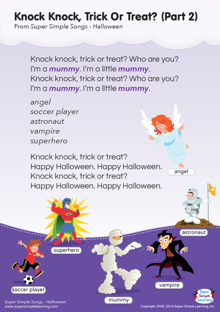 Knock Knock Trick Or Treat Part 2