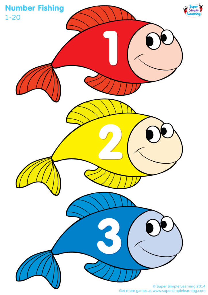 Number Fishing Game - Super Simple
