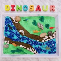 Imaginative Play: Small World of Dinosaurs