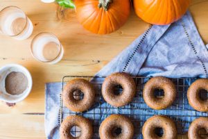 pumpkin doughnuts