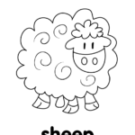 Pig Coloring Page - Super Simple