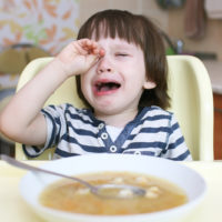 Child Crying over Dinner