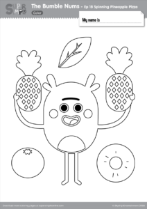 spinning pineapple pizza