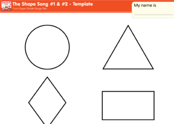 The Shape Song #1 _ Super Simple Songs on Vimeo