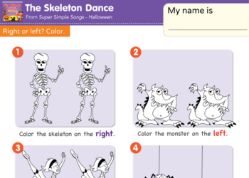 The Skeleton Dance Super Simple Songs
