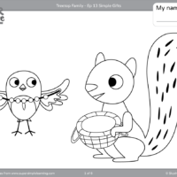 Baby Shark Coloring Pages Super Simple