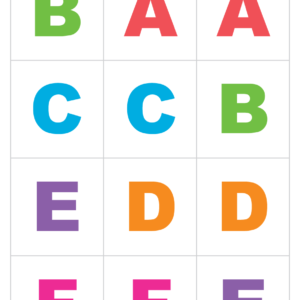 Uppercase Alphabet Flashcards - Super Simple