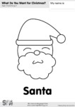 What Do You Want For Christmas? Coloring Pages - Super Simple