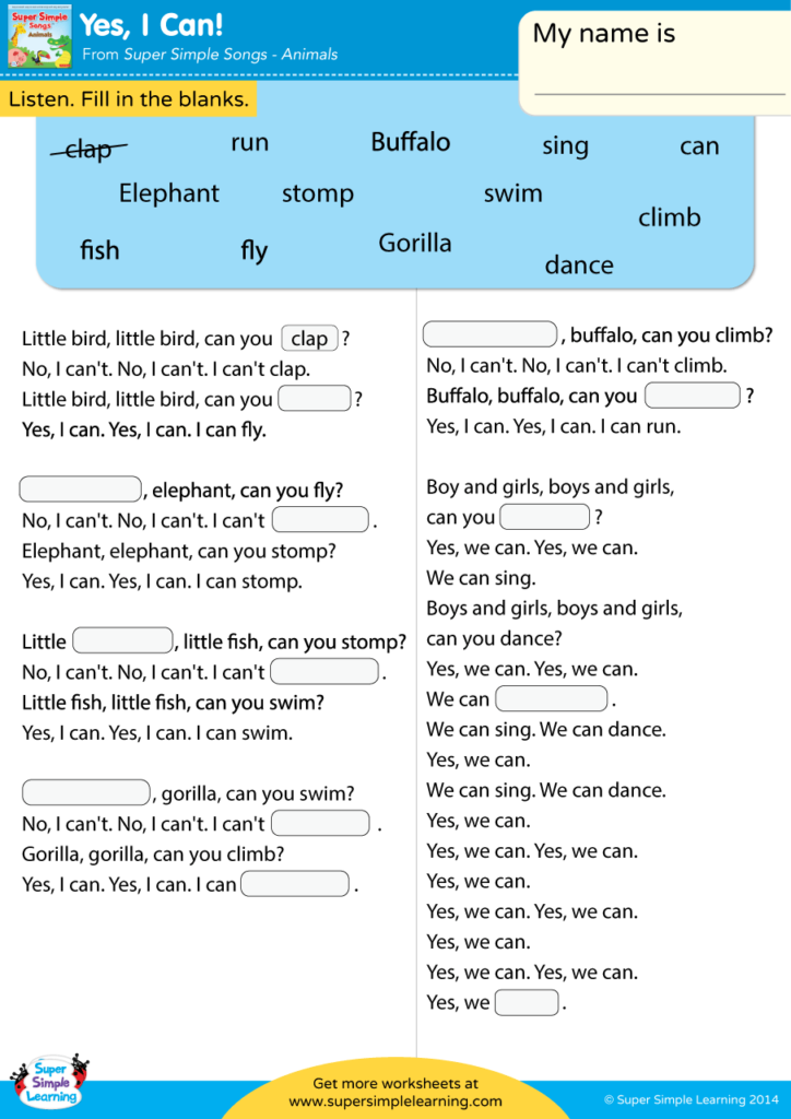 Канкан текст. Рабочий лист can. Little Bird can you. Текст с can. Yes i can Worksheets.